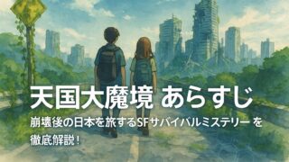 天国大魔境 あらすじ｜崩壊後の日本を旅するSFサバイバルミステリーを徹底解説！