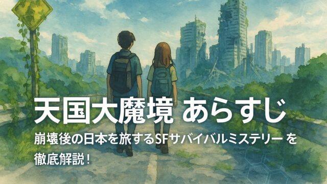 天国大魔境 あらすじ｜崩壊後の日本を旅するSFサバイバルミステリーを徹底解説！