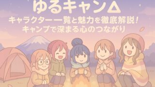 【ゆるキャン△】キャラクター一覧と魅力を徹底解説！キャンプで深まる心のつながり