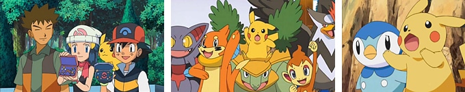 ポケモン アニメ ブイズ DP