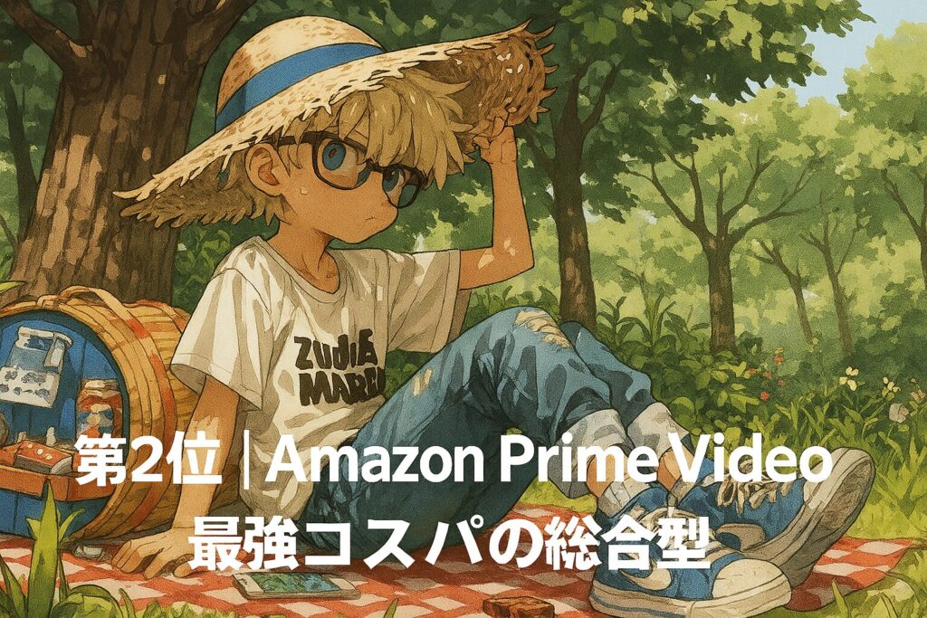 動画配信サービス アニメ 比較 Amazon Prime Video