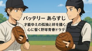 バッテリー あらすじ｜才能ゆえの孤独と絆を描く、心に響く野球青春ドラマ