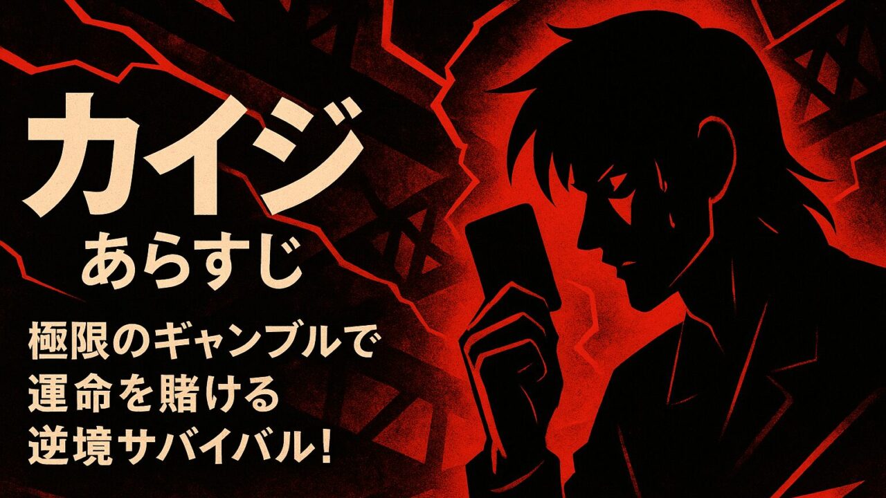 カイジ あらすじ｜極限のギャンブルで運命を賭ける逆境サバイバル！