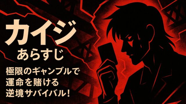 カイジ あらすじ｜極限のギャンブルで運命を賭ける逆境サバイバル！