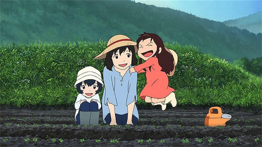 夏に観たいアニメ映画 おおかみこどもの雨と雪