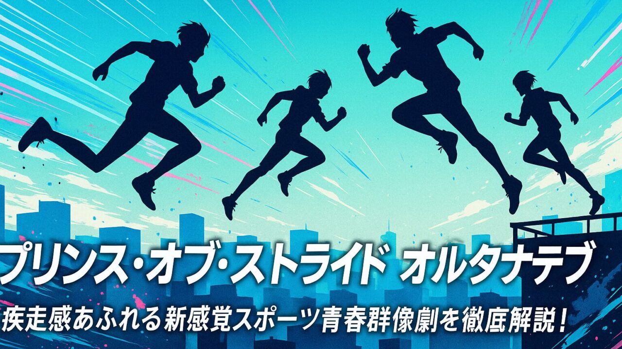 プリンス・オブ・ストライド オルタナティブ あらすじ｜疾走感あふれる新感覚スポーツ青春群像劇を徹底解説！