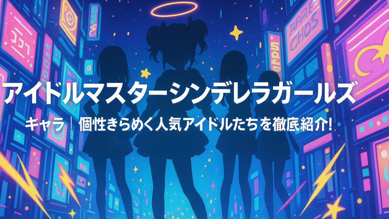 アイドルマスターシンデレラガールズ キャラ｜個性きらめく人気アイドルたちを徹底紹介！