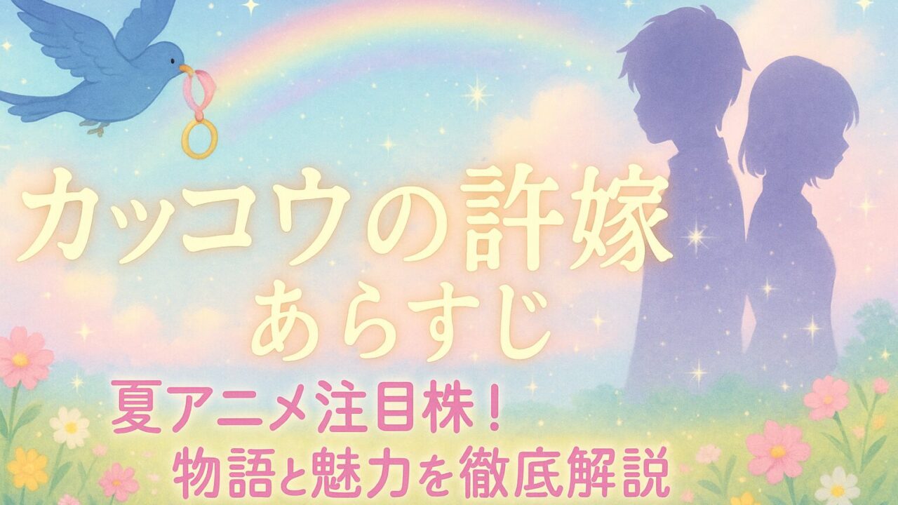 【カッコウの許嫁 あらすじ】夏アニメ注目株！物語と魅力を徹底解説