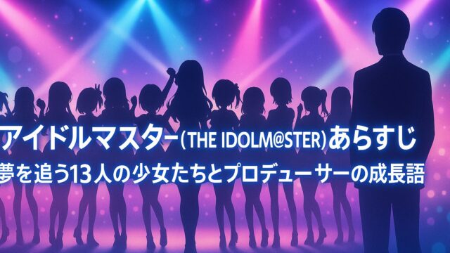 アイドルマスター（THE IDOLM@STER）あらすじ｜夢を追う13人の少女たちとプロデューサーの成長物語