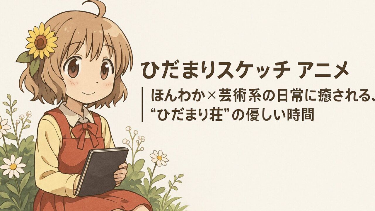ひだまりスケッチ アニメ｜ほんわか×芸術系の日常に癒される“ひだまり荘”の優しい時間