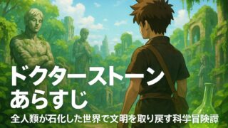 ドクターストーン あらすじ｜全人類が石化した世界で文明を取り戻す科学冒険譚