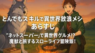 とんでもスキルで異世界放浪メシ あらすじ｜“ネットスーパー”で異世界グルメ!? 魔獣と旅するスローライフ冒険飯！
