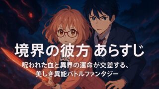 境界の彼方 あらすじ｜呪われた血と異界の運命が交差する、美しき異能バトルファンタジー
