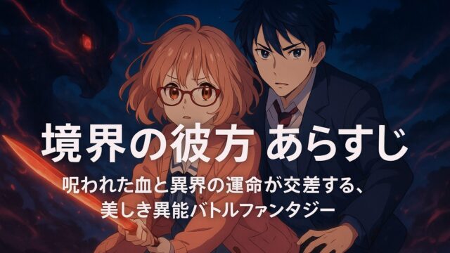 境界の彼方 あらすじ｜呪われた血と異界の運命が交差する、美しき異能バトルファンタジー