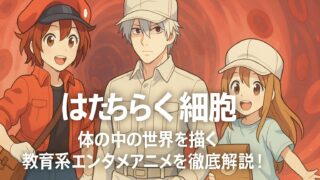はたらく細胞 あらすじ｜体の中の世界を描く教育系エンタメアニメを徹底解説！