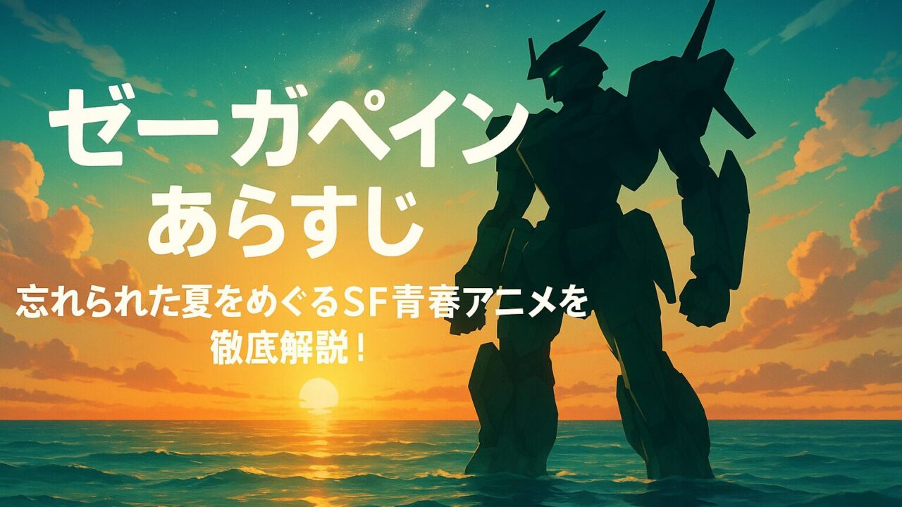 ゼーガペイン あらすじ｜忘れられた夏をめぐるSF青春アニメを徹底解説！