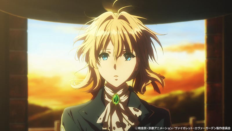 泣ける青春アニメ ヴァイオレット・エヴァーガーデン