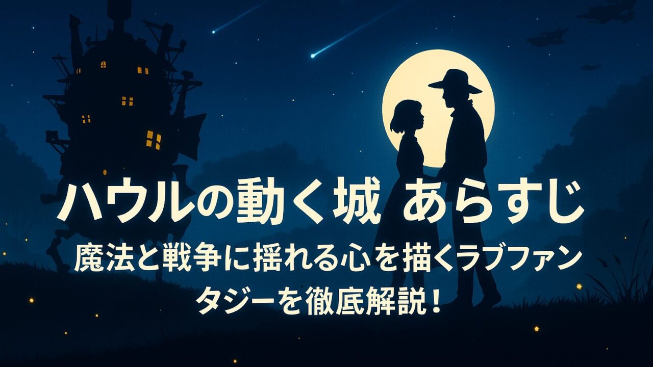 ハウルの動く城 あらすじ｜魔法と戦争に揺れる心を描くラブファンタジーを徹底解説！